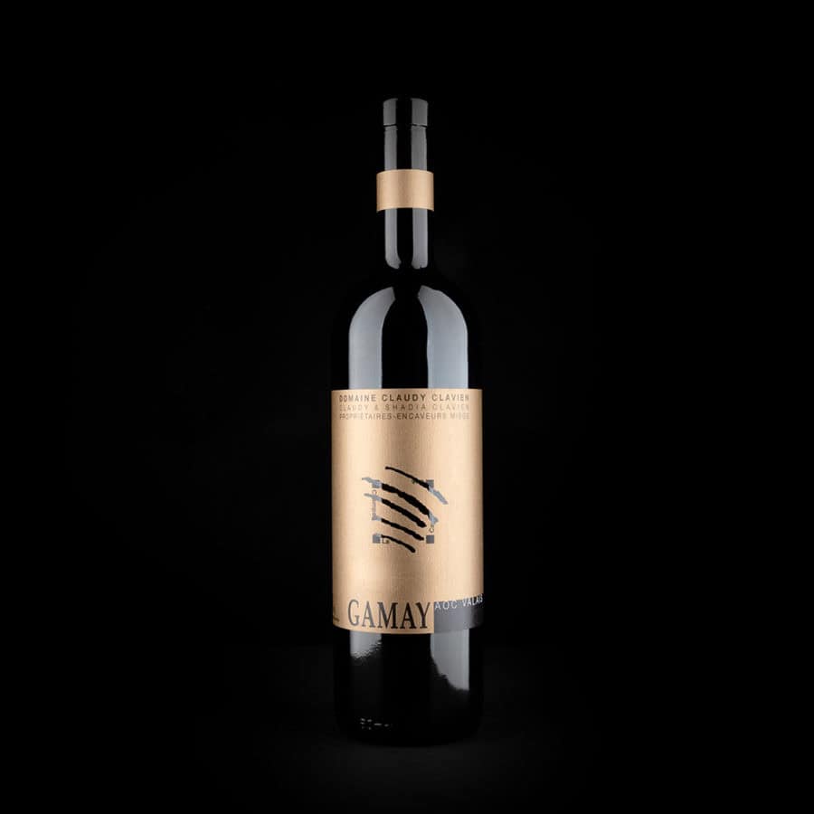 Claudy Clavien - vin, gamay, valais, suisse